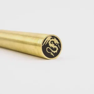 Dragon Brass Mosaic knife Pin