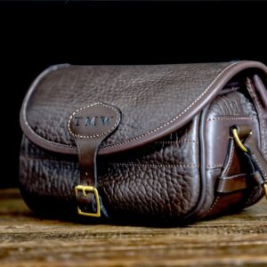 Buffalo Cartridge Bag – Premium Leather Hunting Ammo Bag