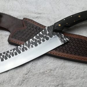 D2 Chopper Machete - Wenge Wood