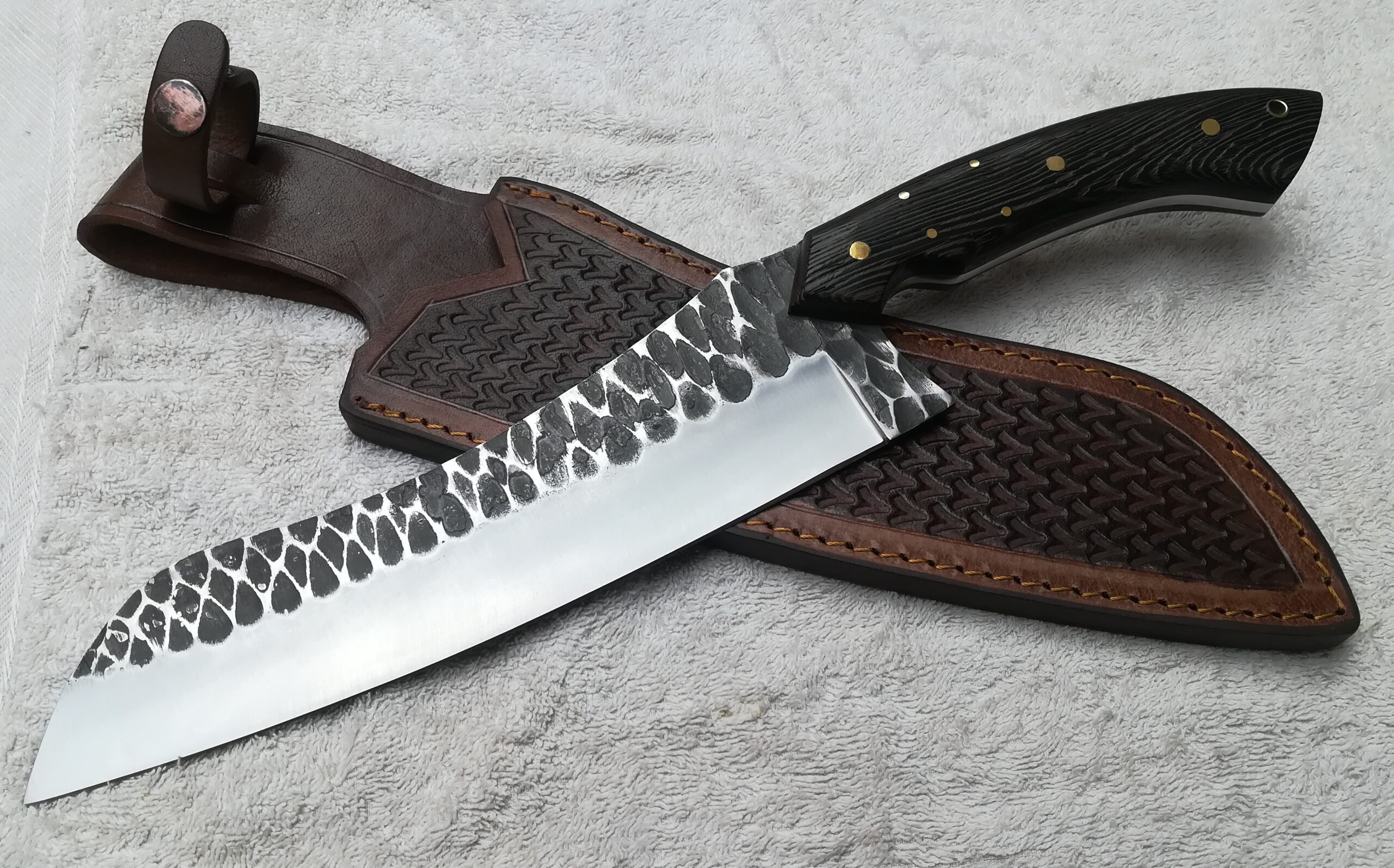 D2 Chopper Machete - Wenge Wood