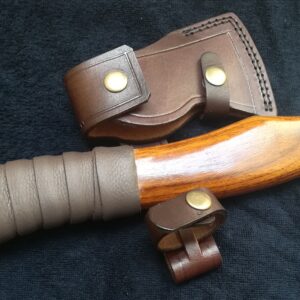Woodsman Damascus Bushcraft Axe