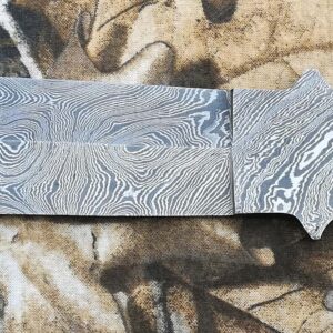Damascus steel Dagger Blank Knife